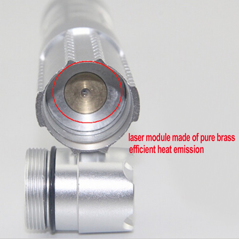 Halberd Head Blue Laser Pointer Laser Pen Teaching-aid Laser Flashlight Torch