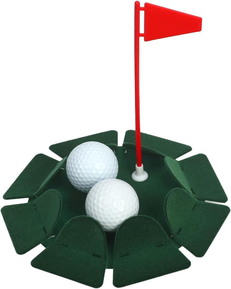 2 PCS All-Direction Golf Putting Cup Golf Practice Hole Cup Surface Flocking for