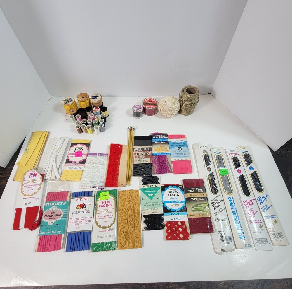 Vintage Sewing Lot- 49 Pieces