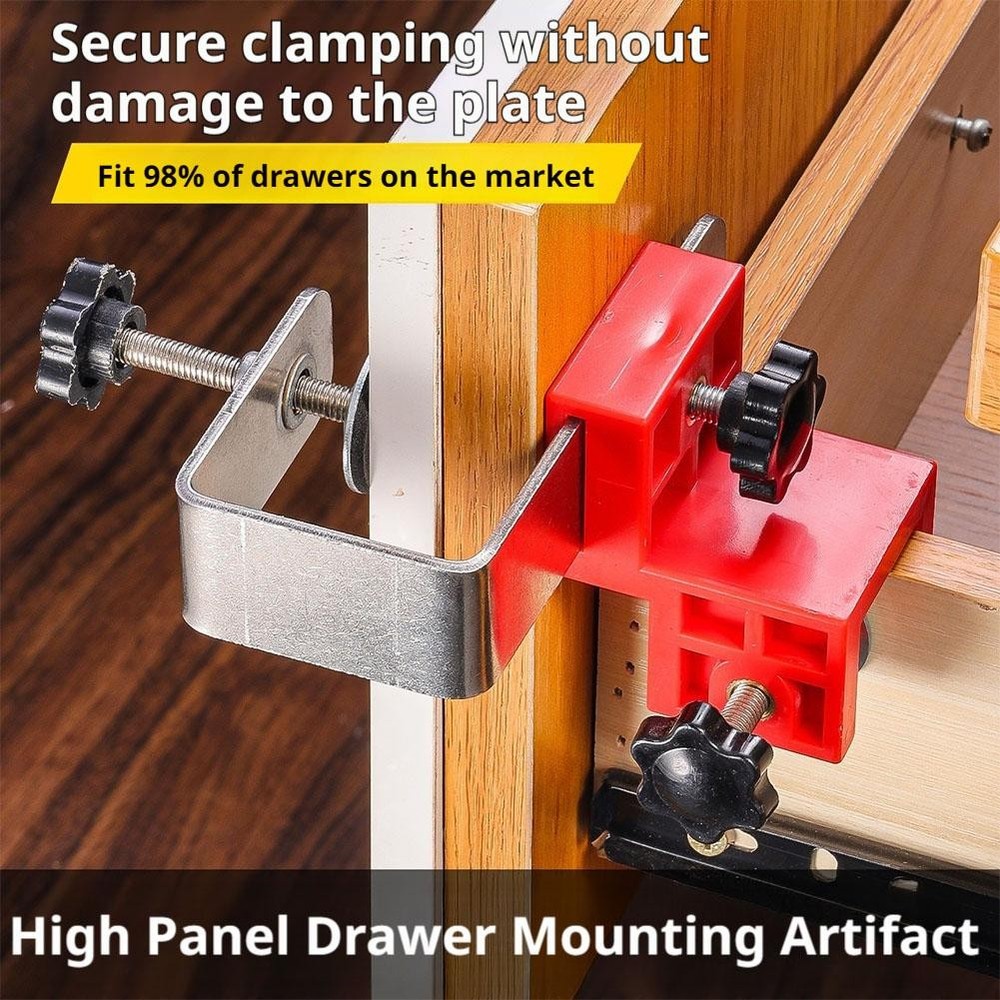 Press-on Carpentry Drawer Mounting Clips L6N4