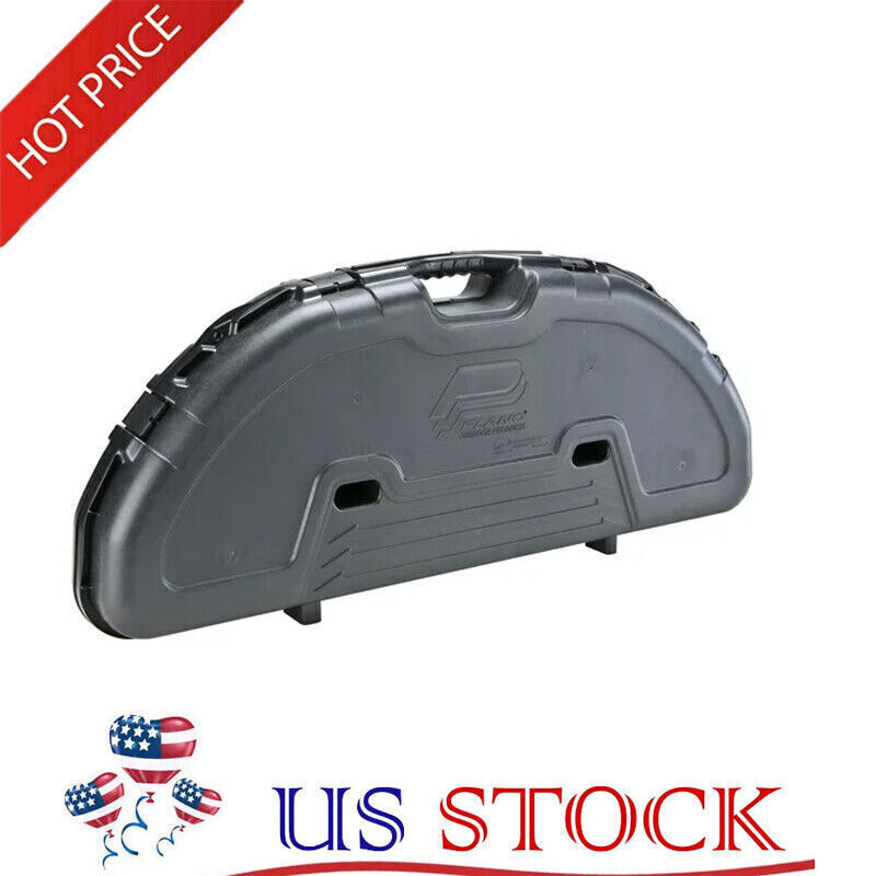 Compact Lockable Bow Case Archery Storage 5 Archery Hard Protective Hunter Black