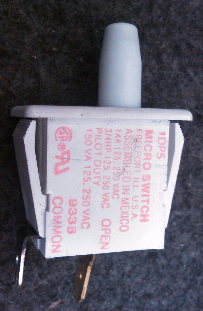 HONEYWELL 1DP5 FURNACE MICRO SWITCH DOOR SWITCH