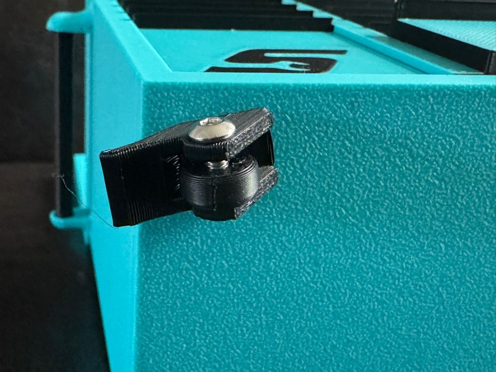 Snap-On Mini High Quality 3D Printed Toolbox (Turquoise)