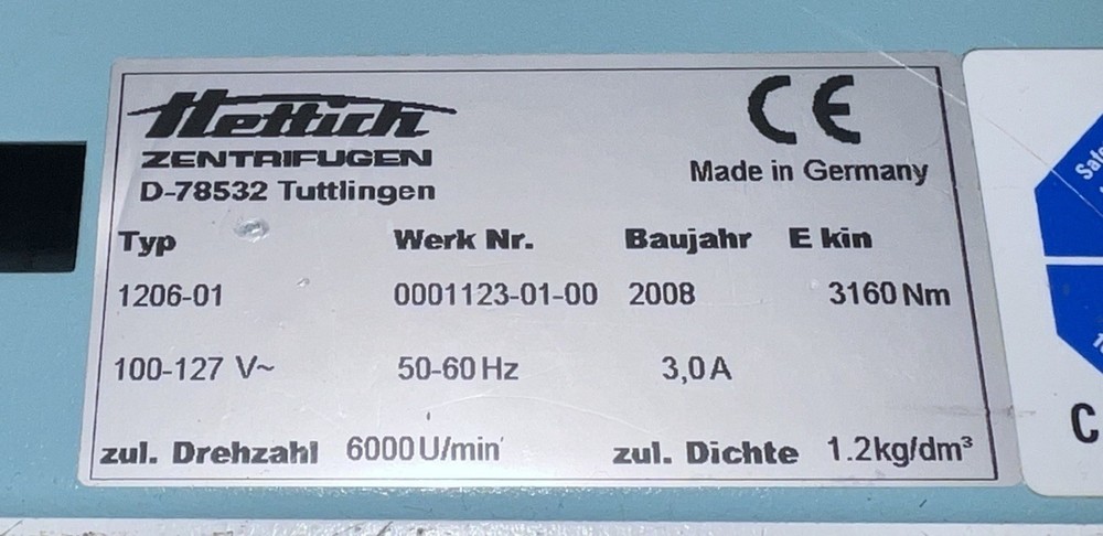 Arthrex Hettich Rotofix 32A Motor Only - Tested