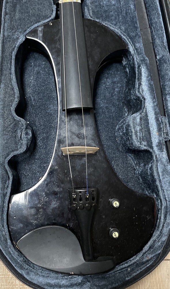 Music Basics Electric Violon With Case And More