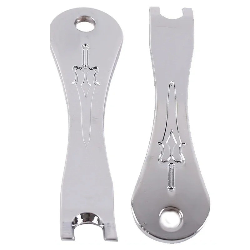 Stainless Steel Acoustic Guitar Bridge Pin Puller String Peg Remover Winder Tool