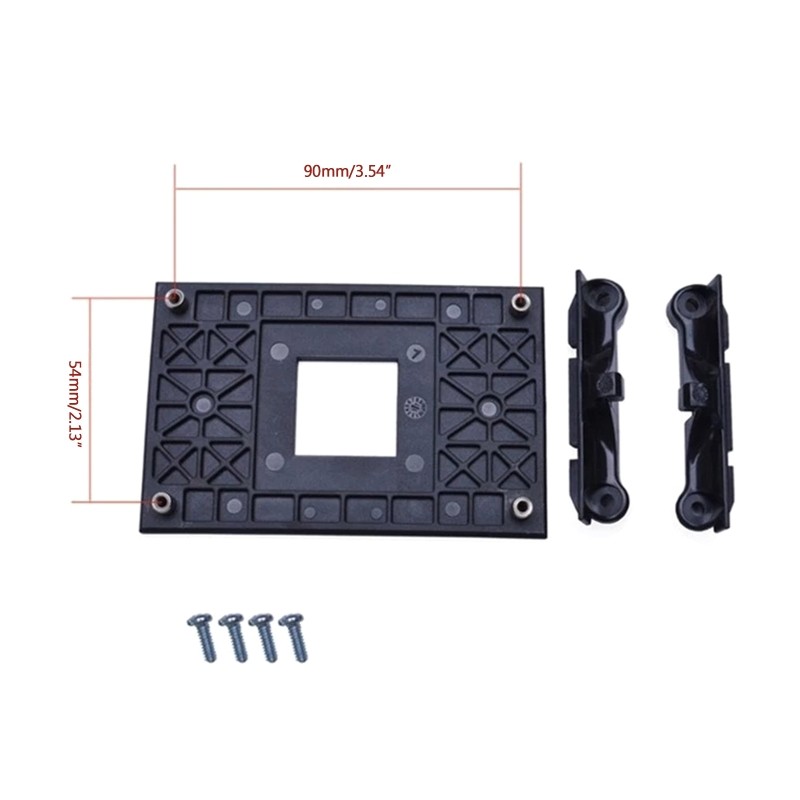 Backplane Base For AM4 Socket CPU Cooling Fan Bracket Cooler Heatsink Holder