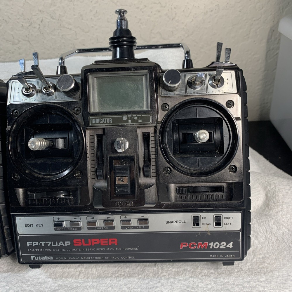 Futaba FP-T7UAF SUPER FM 7 Channel Mode-2 RC Transmitter system Both Work Lot 2