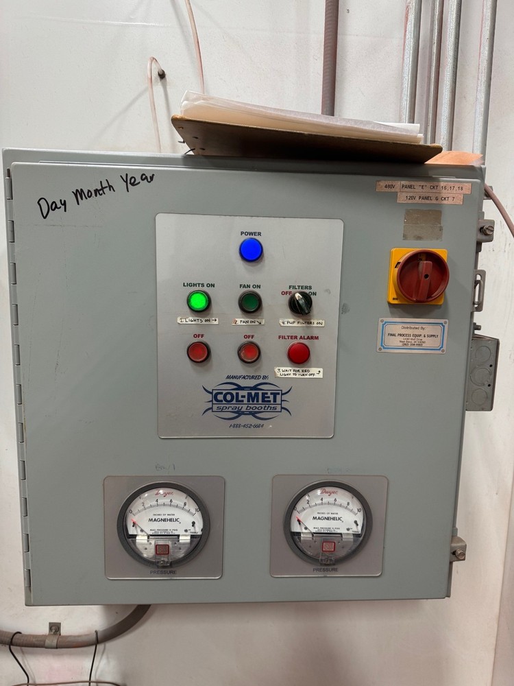Col-Met Powdercoat Spray Booth