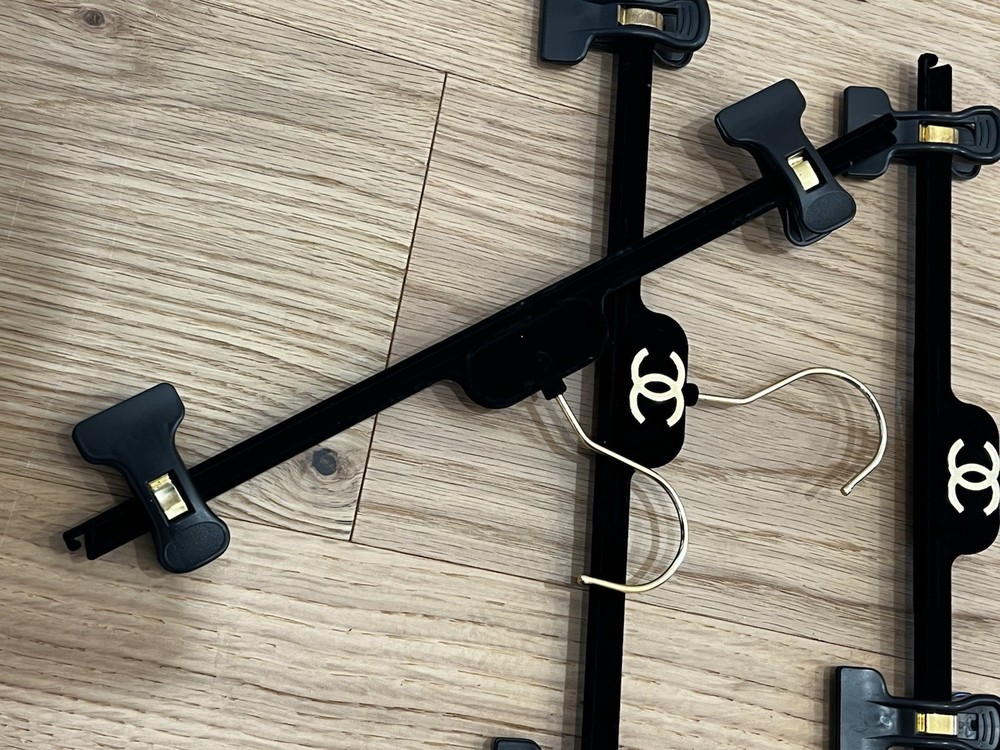 5 Authentic CHANEL Hangers Skirts & Pants Set