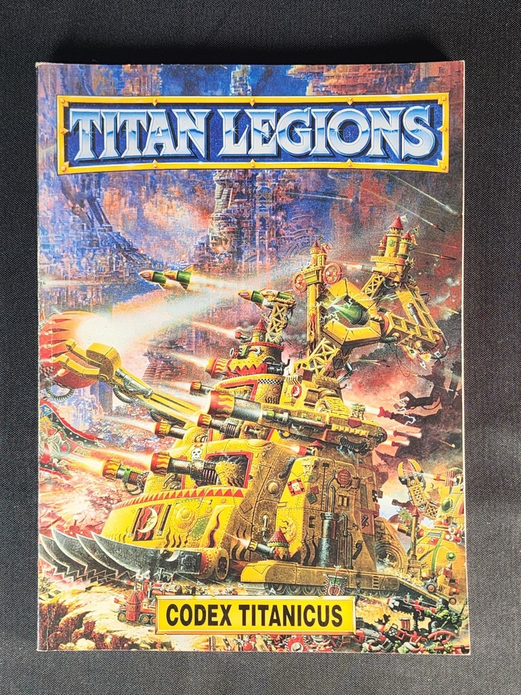 GW EPIC 1994 Titan Legions Codex Titanicus Oldhammer