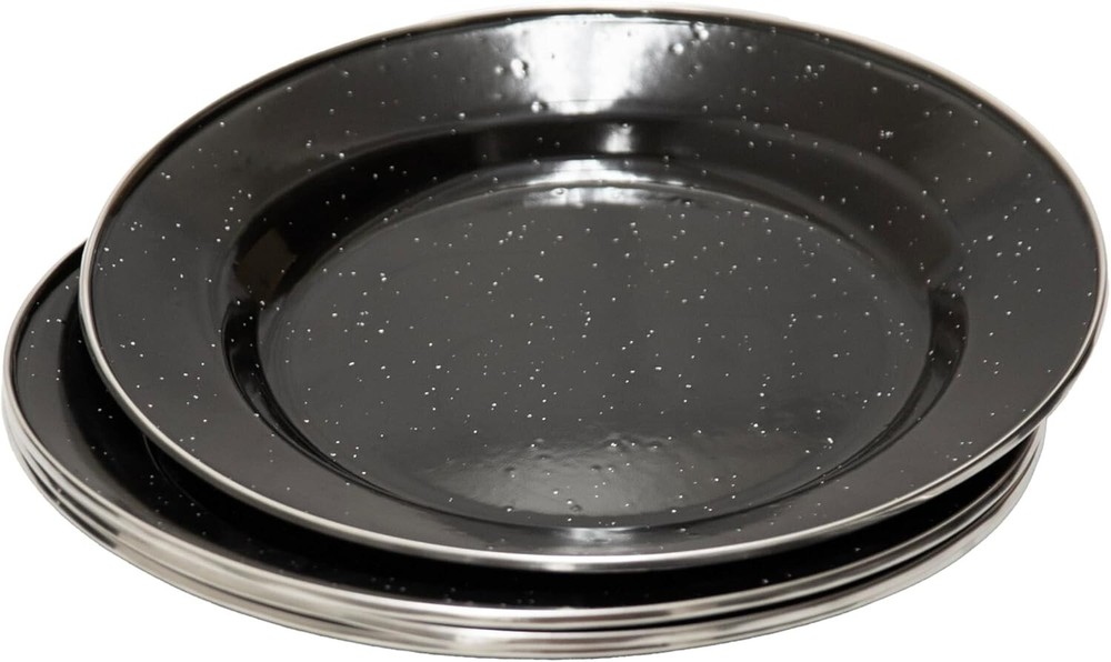 Portable 24-Piece Camping Tableware Set - Includes Plates, Mugs & Utensils