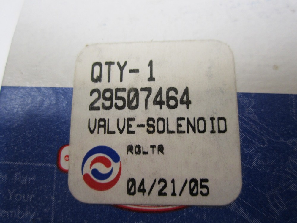 29507464 ALLISON TRANSMISSION SOLENOID REGULATOR VALVE
