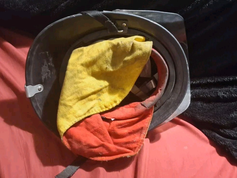 Vintage Salty Firefighter Firehelmet