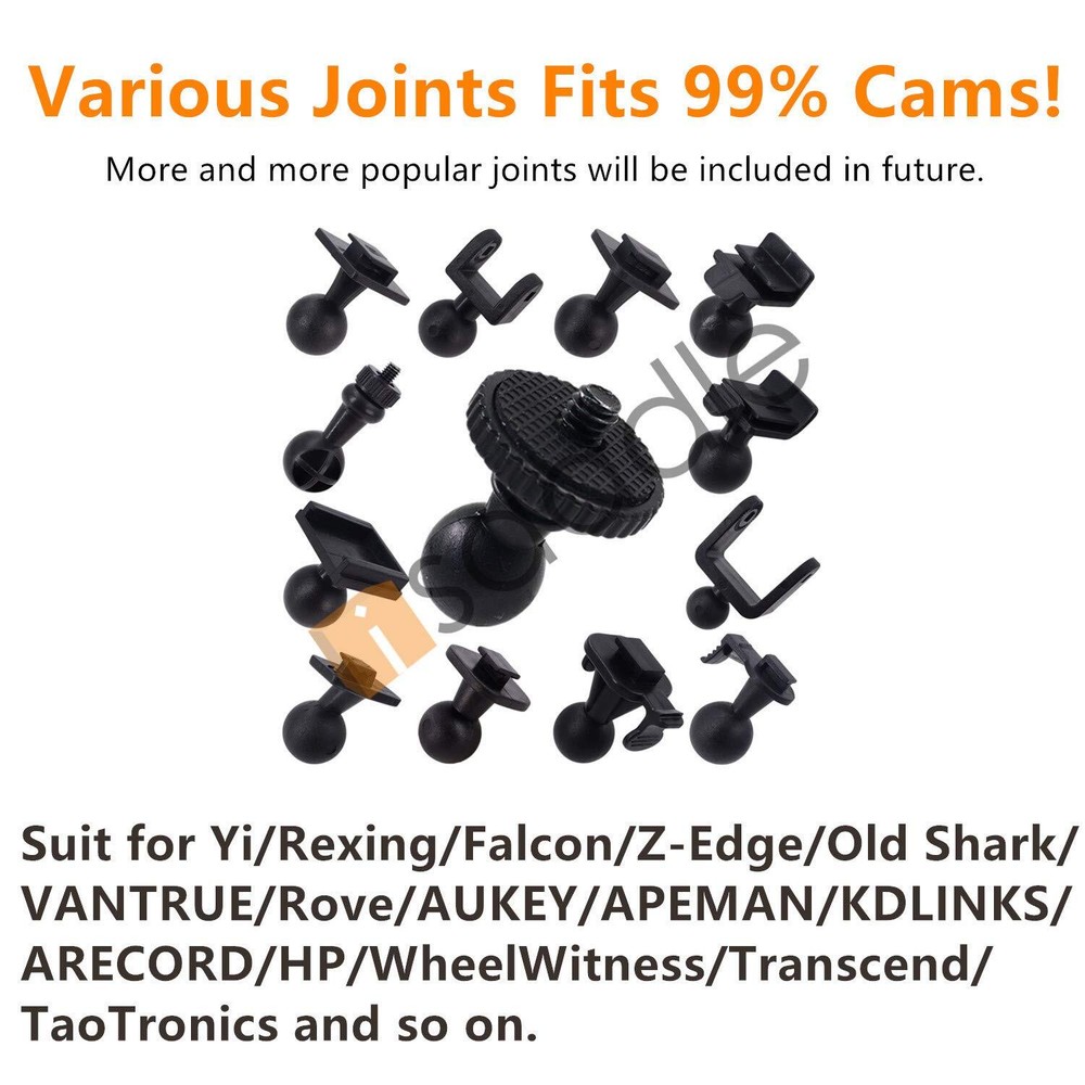 Dash Cam Mirror Mount Holder - Professional Rearview Mirror Mount