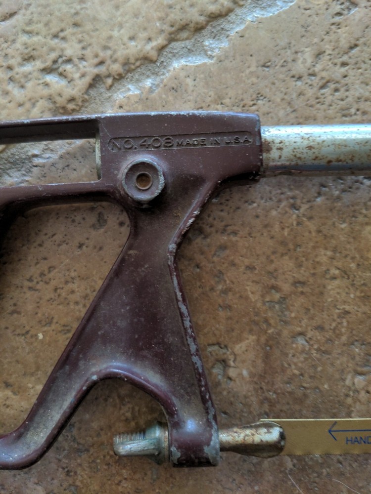 Vintage Stanley No. 408 Hacksaw