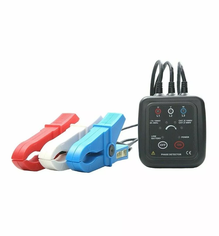 Non-contact Phase Sequence Detector Phase Sequence Indicator with AC70~1000V