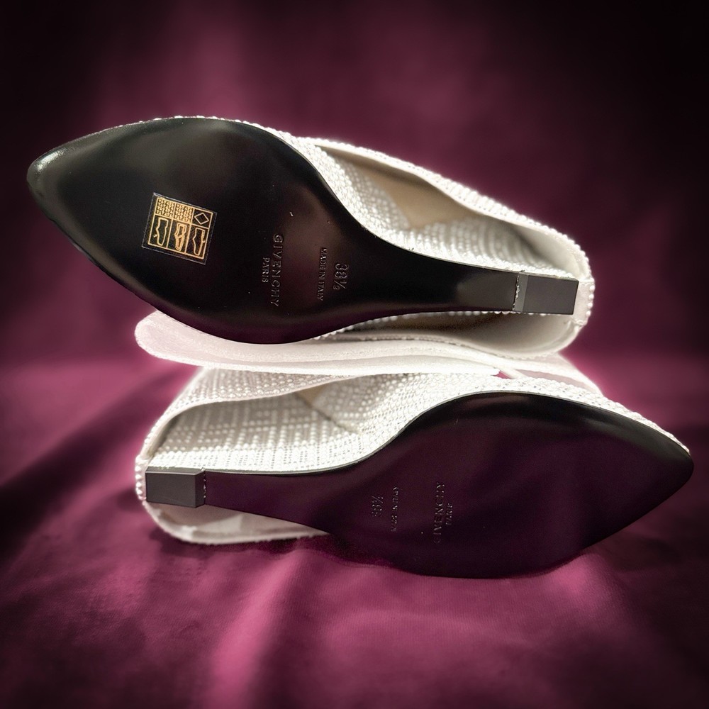 Givenchy Shark Lock Ankle Boots Silvery