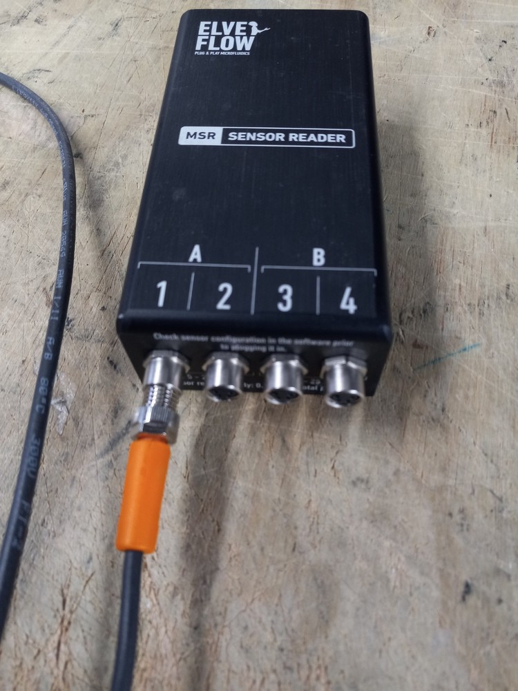 WPI Sensor Reader MSR Pressure Flow & FLOW SENSOR 55879 + CABLES