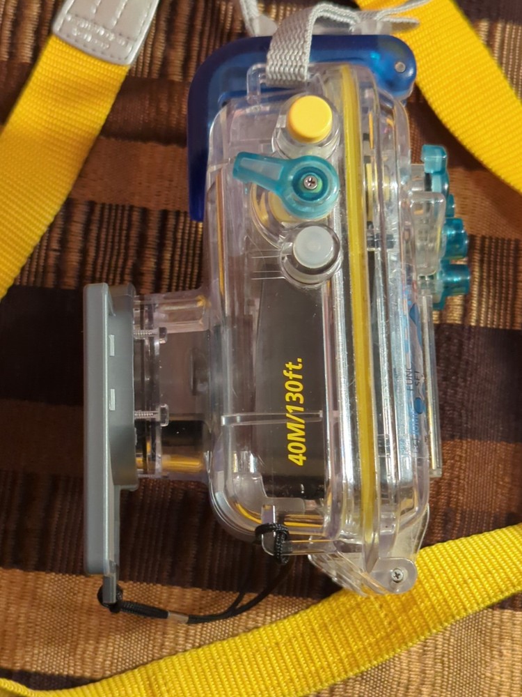 Canon WP-DC70 Waterproof Case- 40M/130ft See Through Underwater Camera Protector