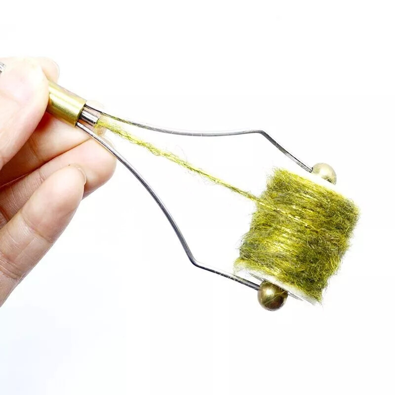 7 Spools Fly Tying Dirty Bug Yarn Mottled Dubbing Thread Nymph Scud Bug DIY Set