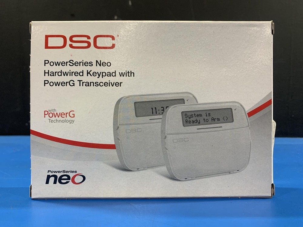 DSC HS2LCDRF9 N PowerSeries Neo Hardwired Keypad With PowerG Transceiver