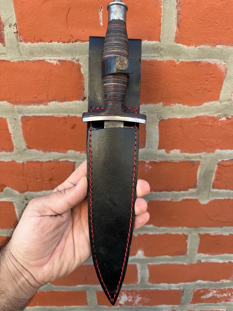Fairbairn Skyes BRITISH ARMY COMMANDO Double Edge Dagger Knife 2ND PATTERN