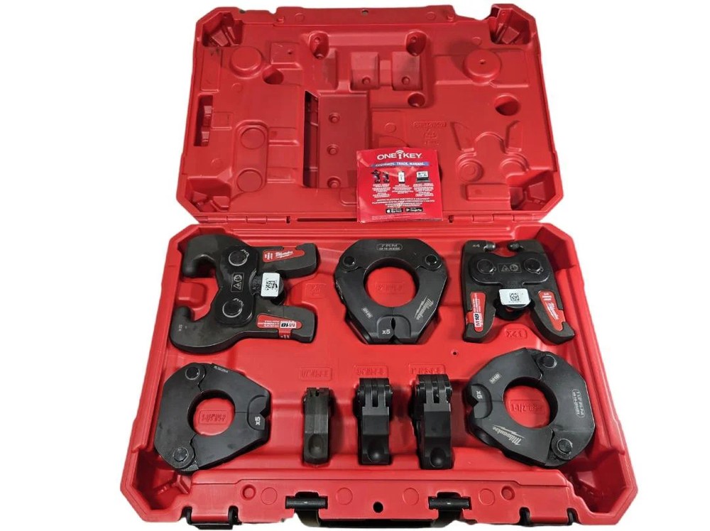 Milwaukee 49-16-2697X 1/2"-2" IPS-P M18 FORCE LOGIC Pivoting Press Ring Kit