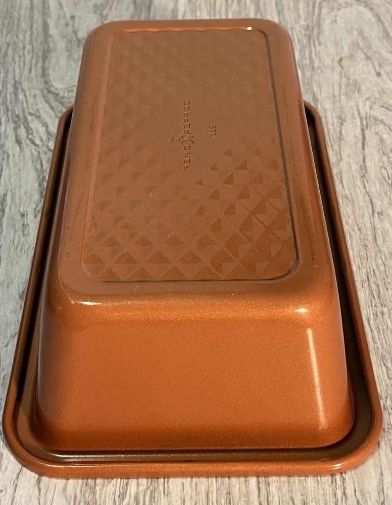 Copper Chef Diamond Bakeware 9x5 Loaf Pan Non Stick