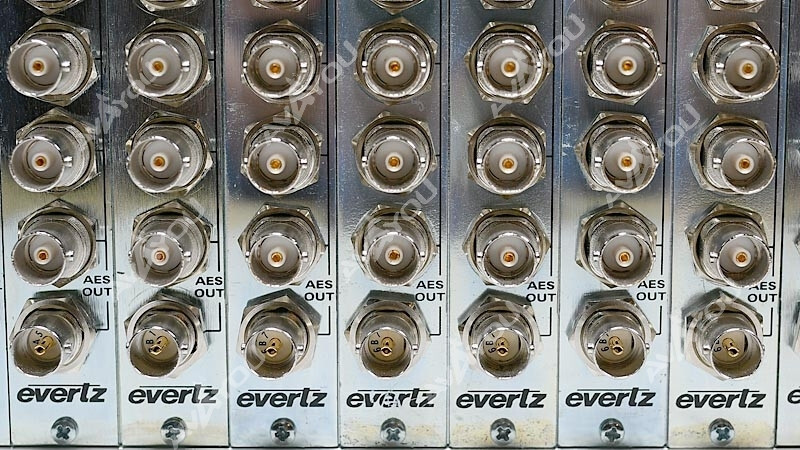 Evertz 7700DA-AESU AES/EBU Distribution Amplifier DA +3RU