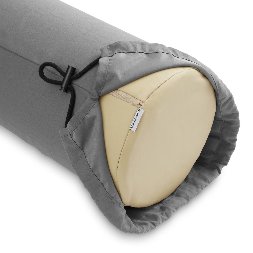 Microfiber 30" x 9" Pillow Case Cover for Massage Table Bolster