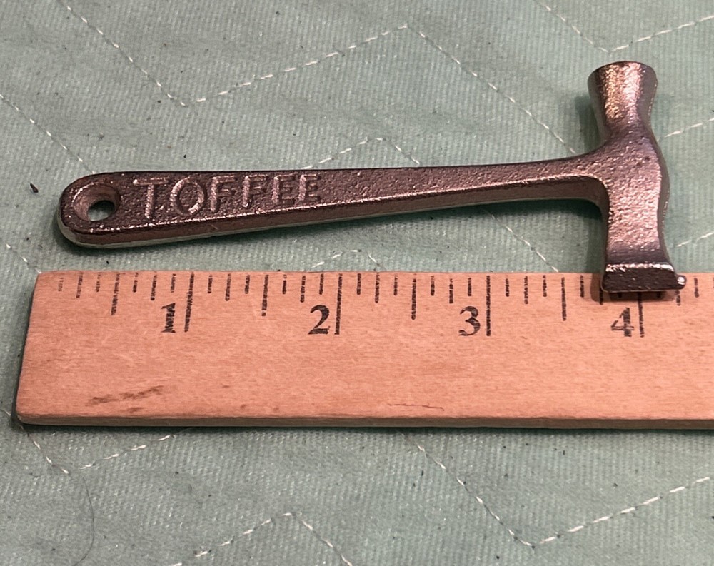 Vintage McCowans Toffee Hammer ~ 4.25" ~ Candy Tool