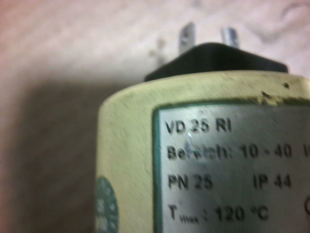 Honsberg VD-25-RI Flow Switch - Used