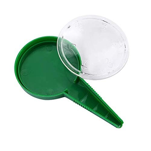 4 Pack Adjustable Seed Dispenser & Dibber Set, Garden Tools for Planting & Seedl