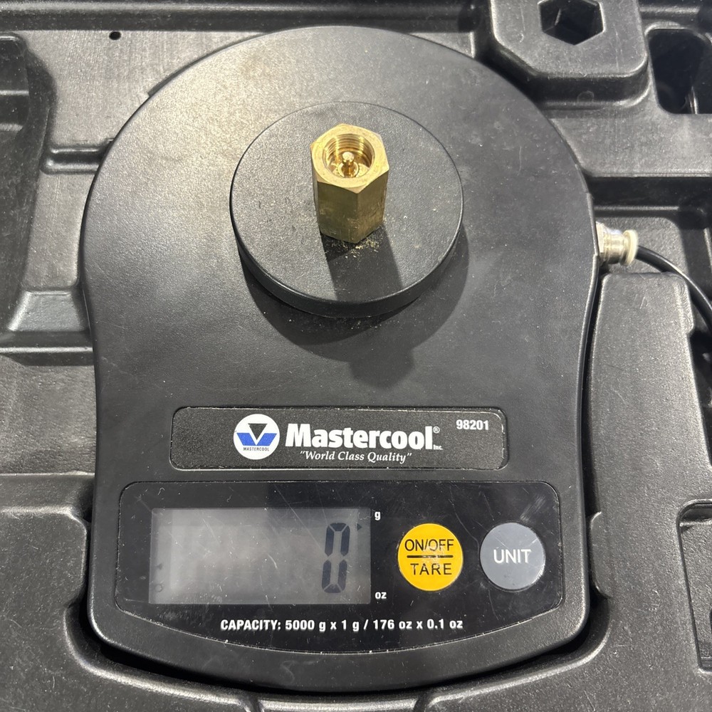 Mastercool High Precision Charging Scale - Black 98201