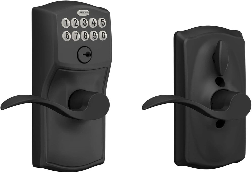 Keyless Entry Flex-Lock, Matte Black Finish