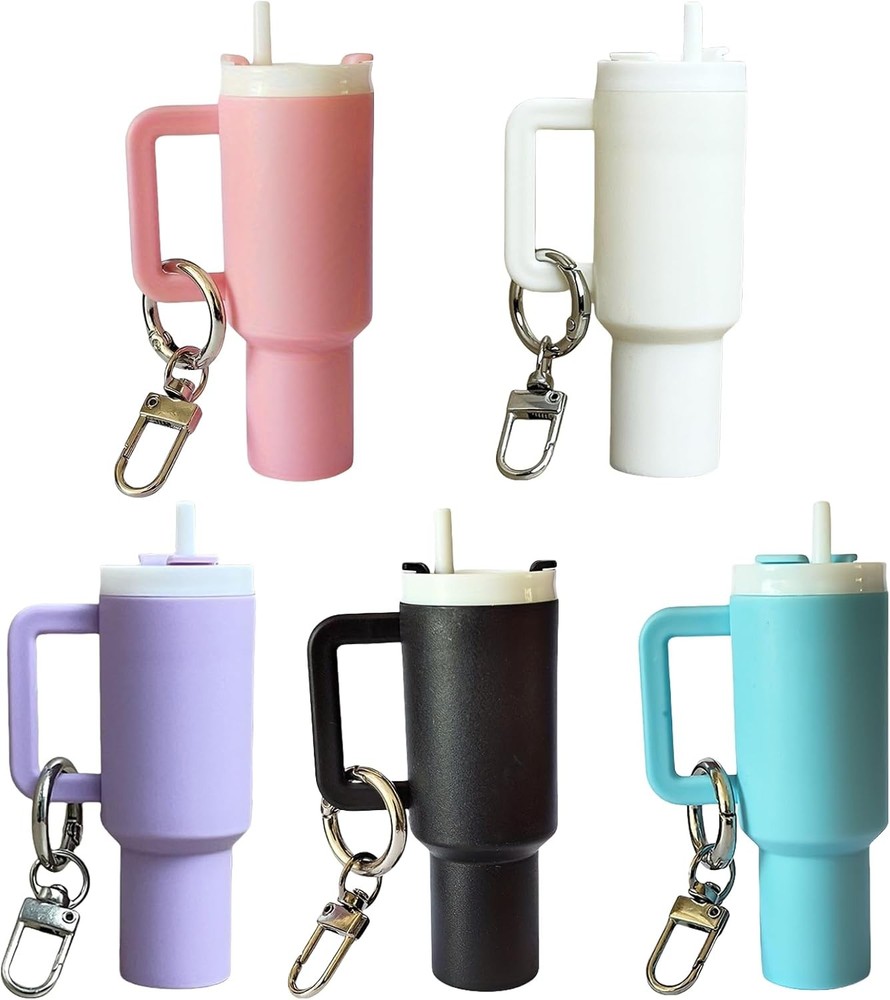 10pc Random Mini Stanley Cup Accessories Purse Handbag Backpack Charms