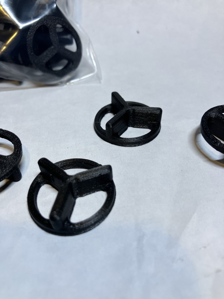 Y Spacers for Hexagon Tile – 1/8" Grout – Tile Spacing Tool – 30 Pack