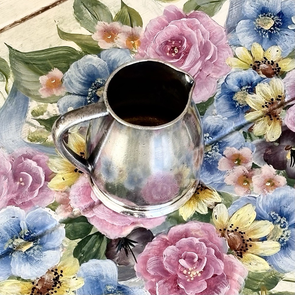 Silver Plate Creamer Hotel Dixie New York Lovely Shape