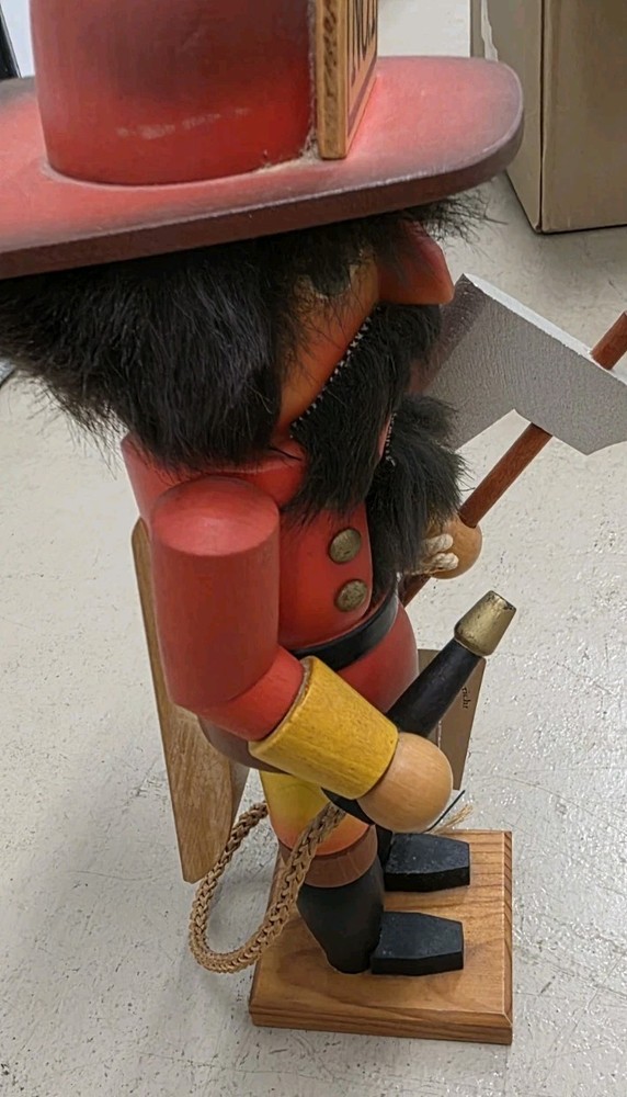 Christian Ulbricht Fireman Nutcracker- Made in W. Germany