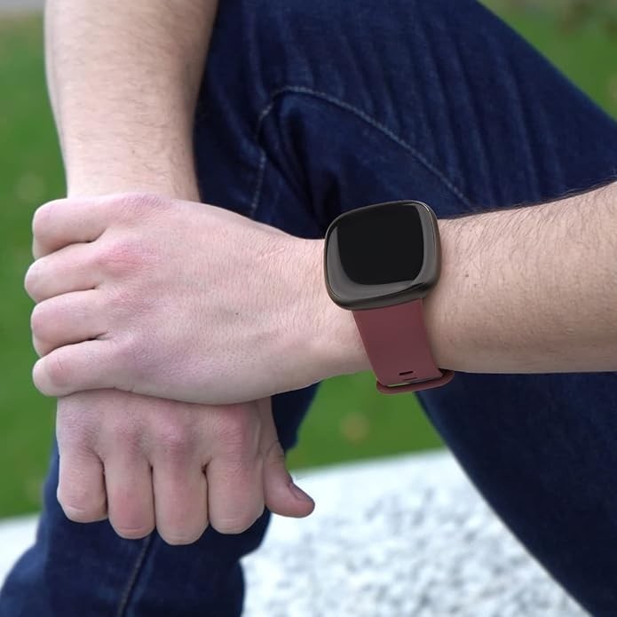 6 PACK Bands Compatible with Fitbit Versa 4 / Versa 3 / Fitbit Sense 2 / Sens...