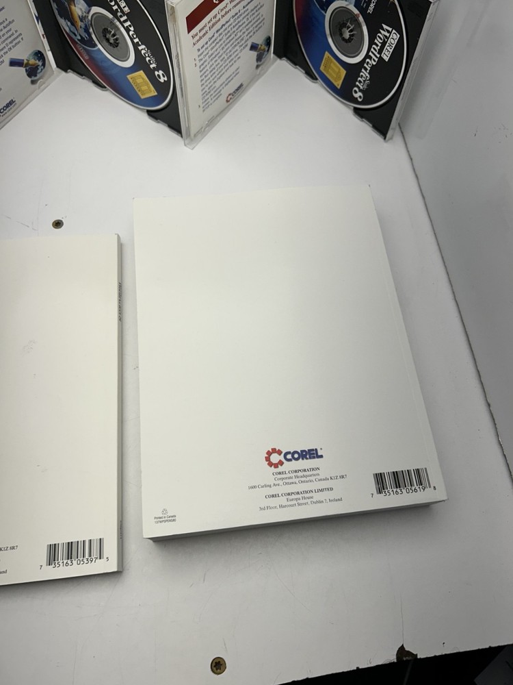 Corel WordPerfect Suite 8 Software See Description
