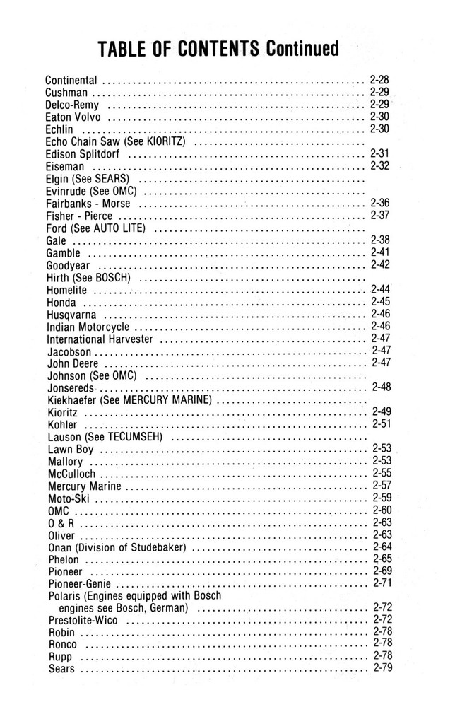 Merc-O-Tronic Ignition Analyzer Model 98 Operation & Data Manual Latest Rev.1184