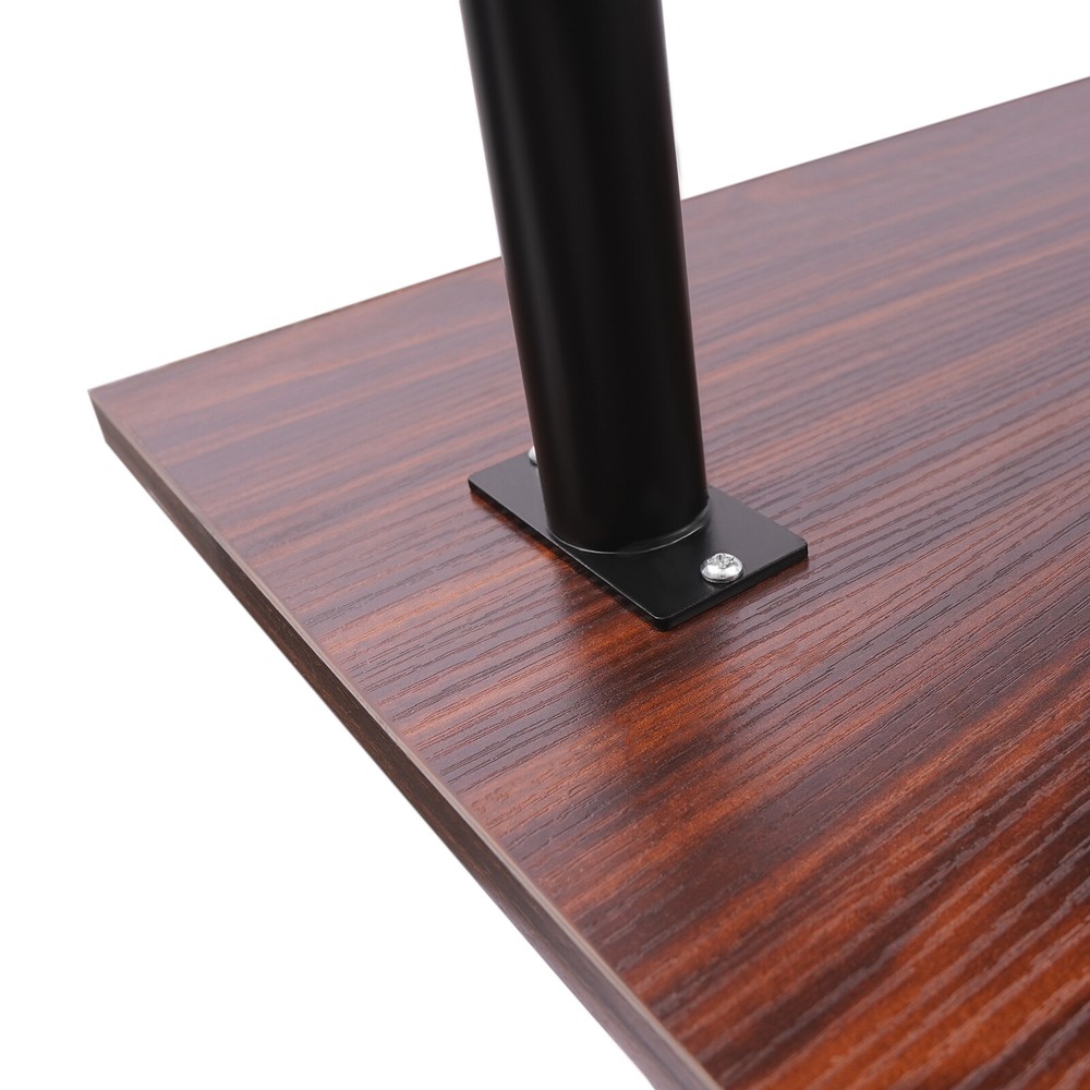 3 Tiers Wall Mounted Desk Table Wall Organizer Wall Mount Computer Writing