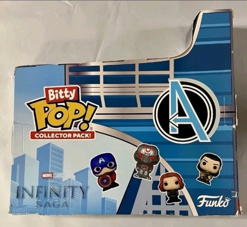Funko Bitty Pop! Marvel Infinity Saga Collectible Figures 12pc Set New In Box
