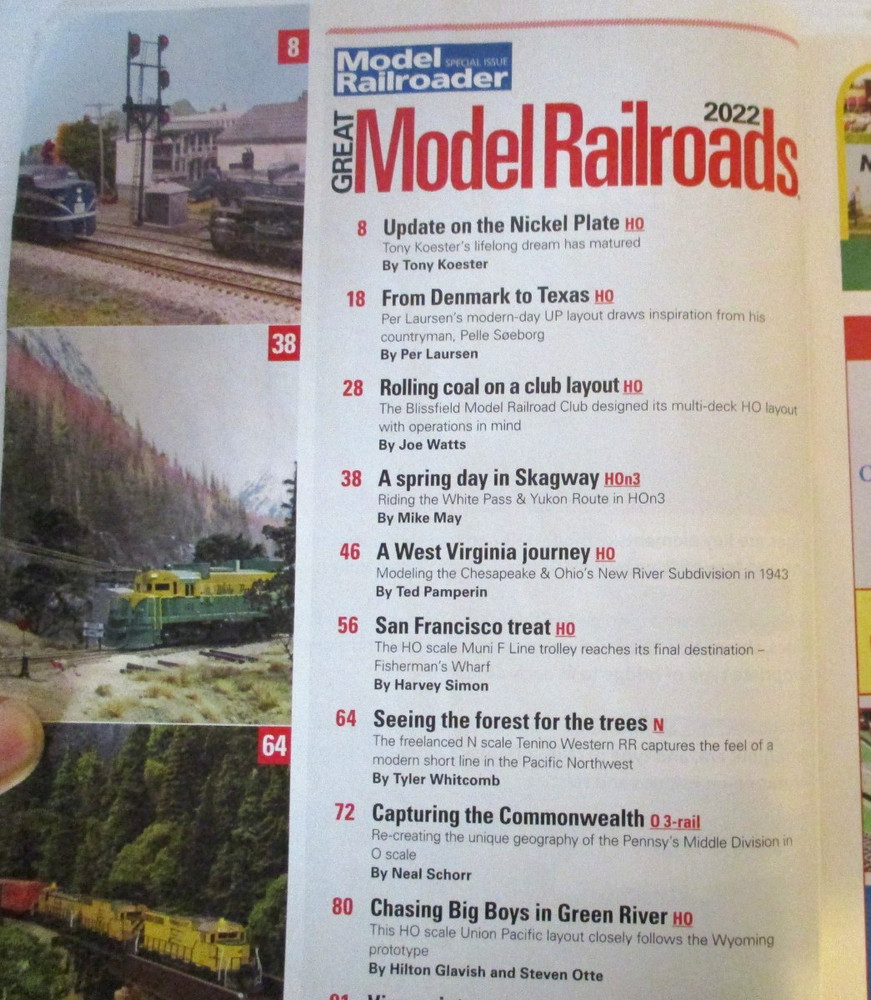 Model Railroader Great Model Railroads 2022