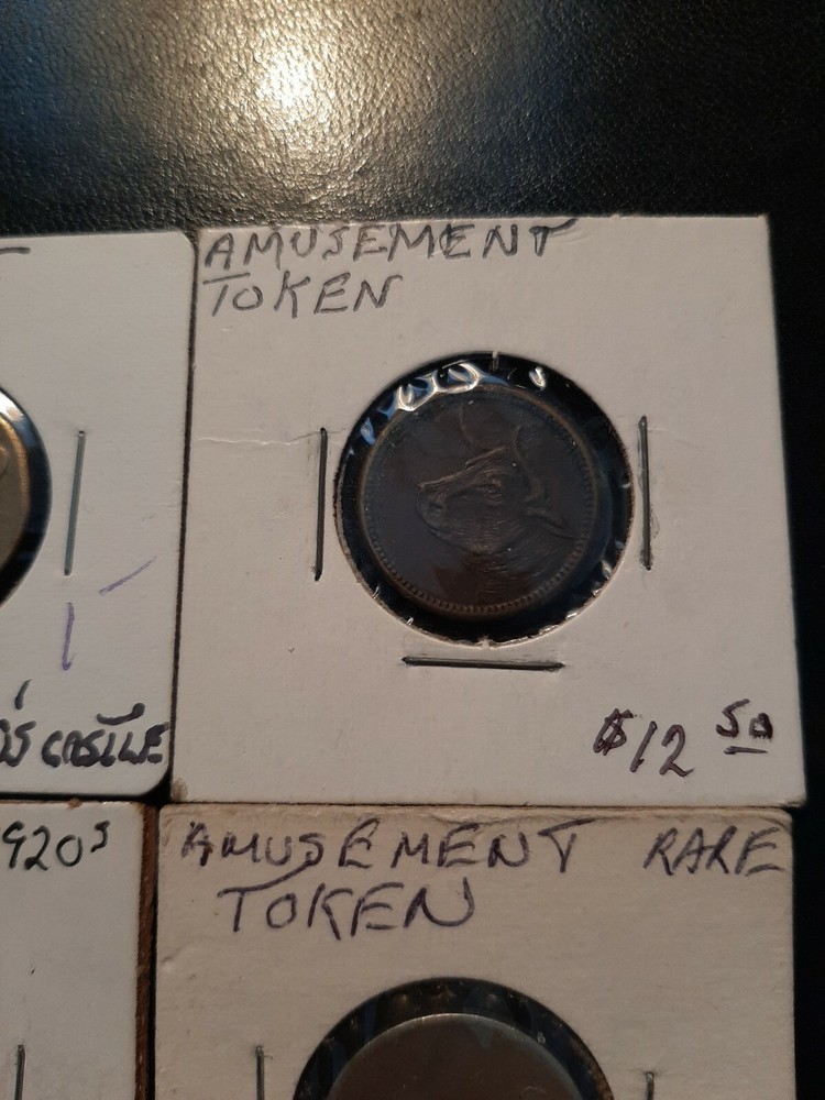 PRE WWII ARCADE TOKENS AMUSEMENT