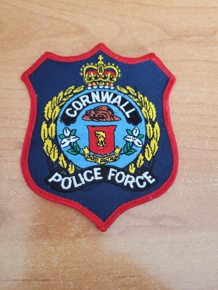 Cornwall Ontario Canada Police Force Patch