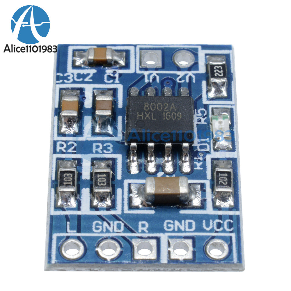 2/5/10PCS Voice Amplifier Module Mini Audio HXJ8002 Power Board Replace PAM8403