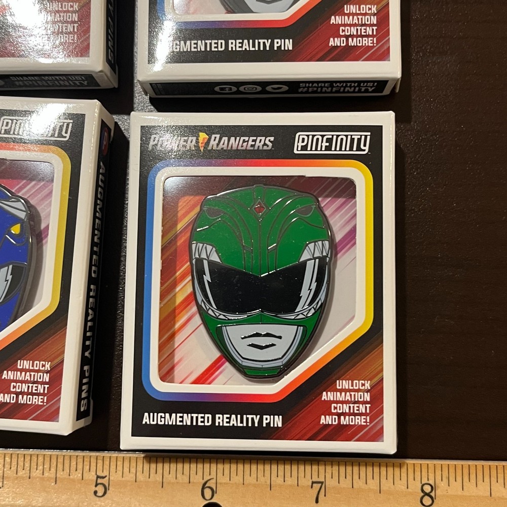 Pinfinity Power Rangers Complete Pin Set